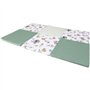 TINEO Maxi Tapis Malin Jungle Buddies 5 en 1 - Evolutif - Déhoussable - 180x200 cm - Nouvelle collection