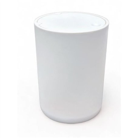 Poubelle de SDB - TODAY - UTILITY - 8,5 L - Ø 21 x x H 29 cm - Polypropylene - White