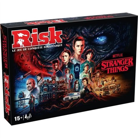 RISK Stranger Things - Jeu de société - WINNING MOVES - Des 15 ans