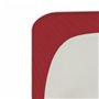 Drap housse Happy Home Mix Colors Rouge Lit de 120