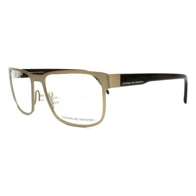 Monture de Lunettes Homme Porsche P8291 Doré Ø 55 mm