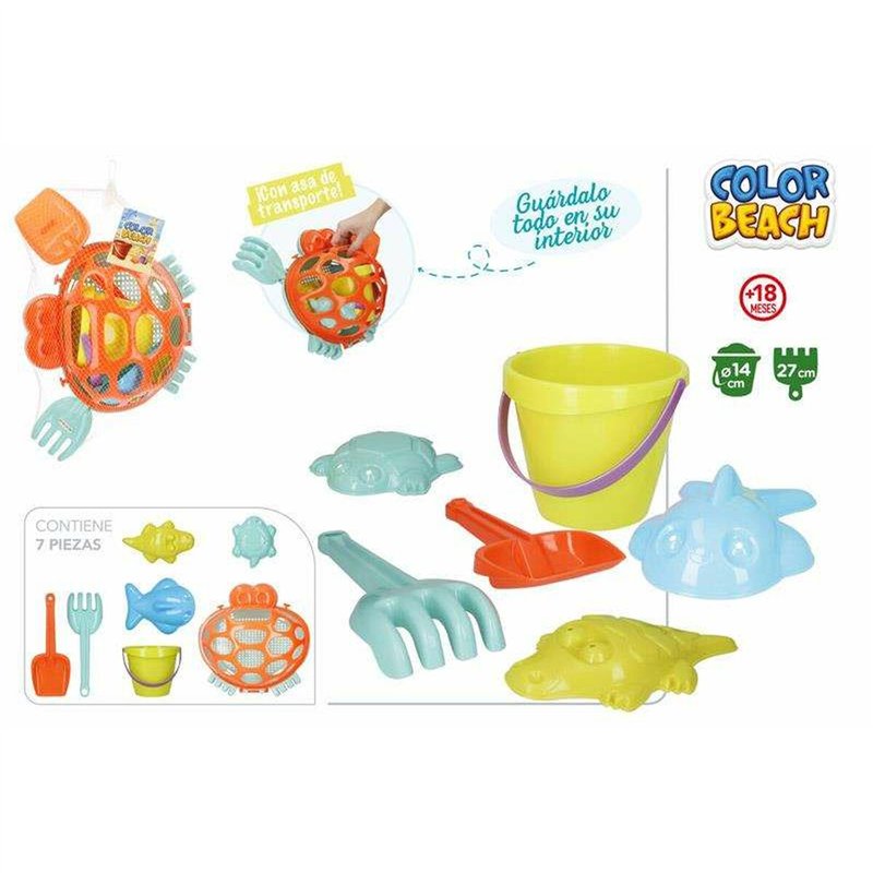 Image secondaire de Set de jouets de plage Colorbaby 14 cm