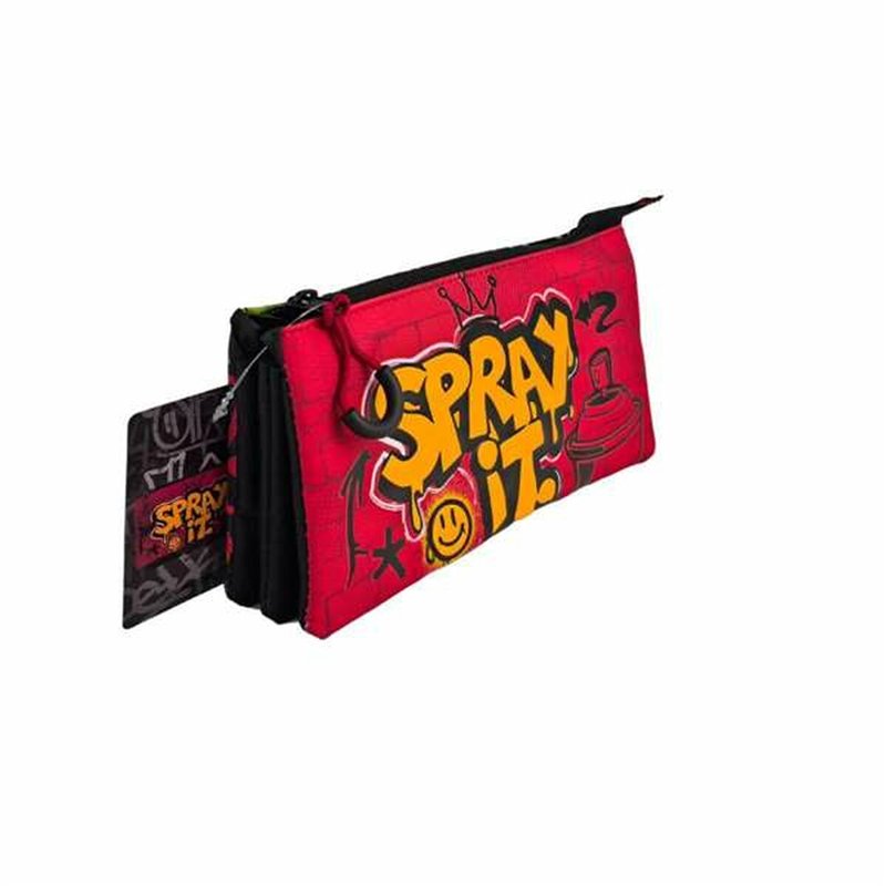 Image secondaire de Trousse Fourre-Tout Triple Toybags Grafitti 11 x 23 x 5 cm