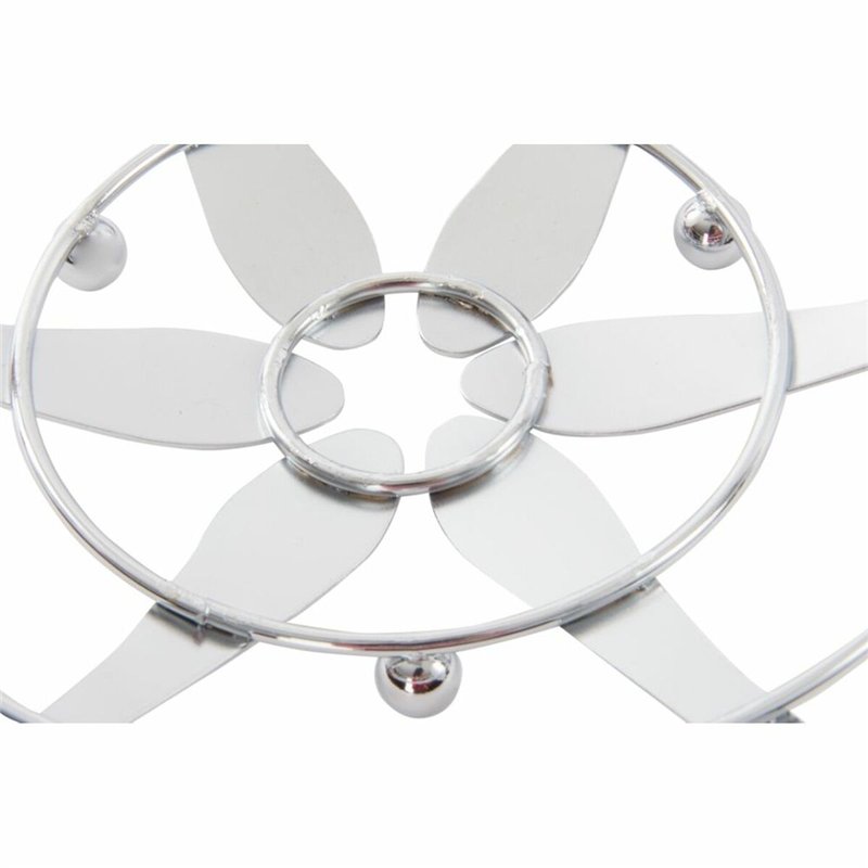 Image secondaire de Coupe à fruits DKD Home Decor Argenté Métal Plastique