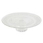 Assiette plate Home ESPRIT Transparent Verre 33 x 33 x 9,4 cm