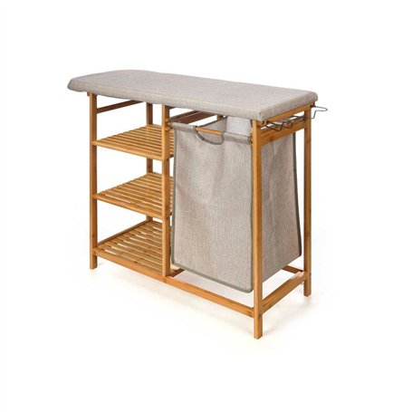 Table à Repasser Kipit 1443FL BAMBOO.1 Crème Tissu Bambou
