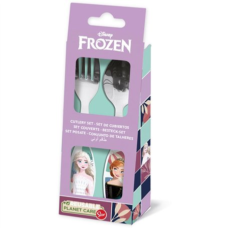 Set de couverts Frozen CZ11341 Enfant 2 Pièces