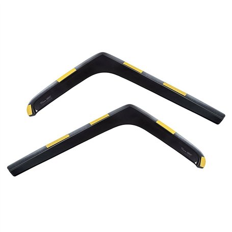 Déflecteur de vent HEKO HO15123 CITROEN JUMPER FIAT DUCATO Frontal 2 Pièces