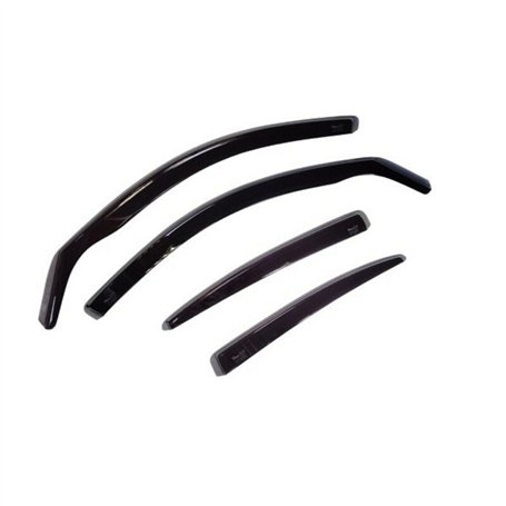 Déflecteur de vent HEKO 17135 4D Frontal 4 pcs Arrière