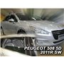 Déflecteur de vent HEKO HO26144 PEUGEOT 508 SW SW 4 Pièces
