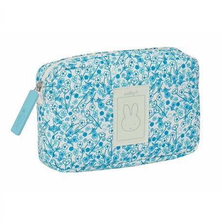 Nécessaire de Voyage Miffy Garden Turquoise 20 x 13 x 5,5 cm