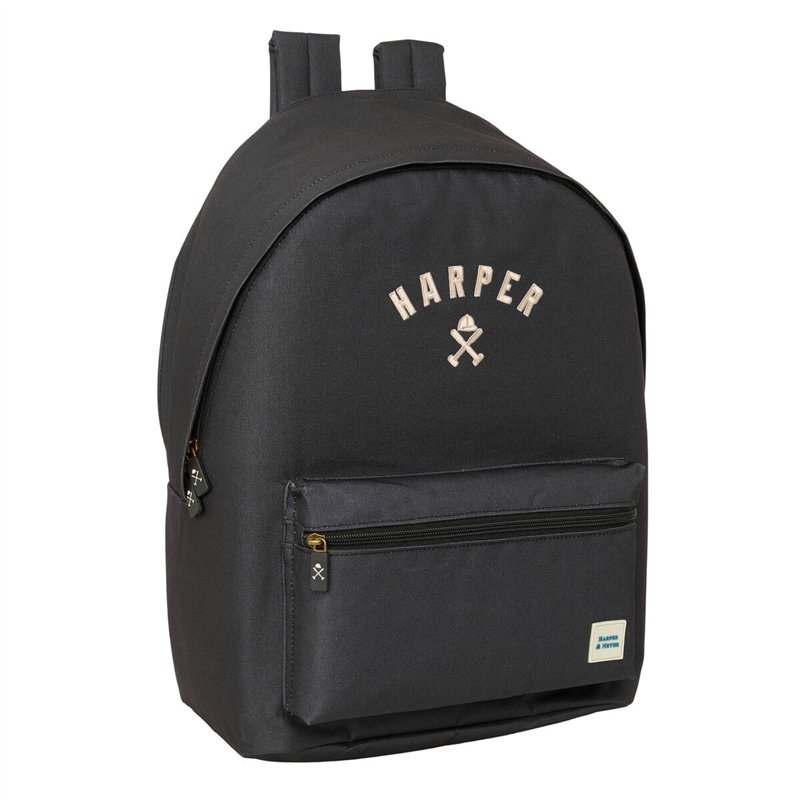 Sacoche pour Portable Harper & Neyer +usb harper & neyer Noir 31 x 44 x 18 cm