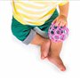 BRIGHT STARS Oball Hochet facile a saisir Jouet pour nourrissons sans BPA en rose, pour les nouveaux-nés +