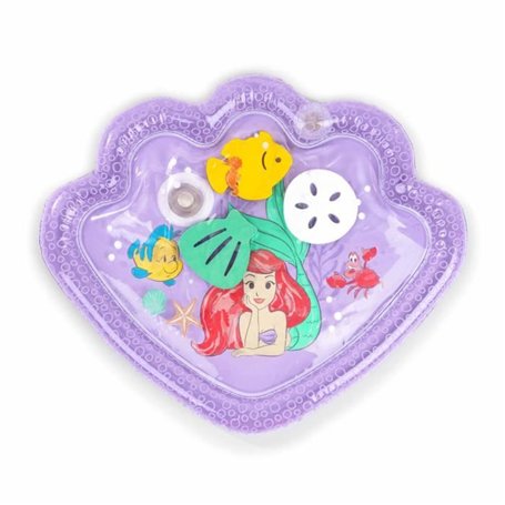 DISNEY BABY -ARIEL- Tapis d'eau pour bébé, jeu sensoriel et d'éveil?, gonflable, facile a nettoyer, pliable, jouets des la naiss