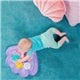 DISNEY BABY -ARIEL- Tapis d'eau pour bébé, jeu sensoriel et d'éveil?, gonflable, facile a nettoyer, pliable, jouets des la naiss