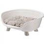 Corbeille - FERPLAST - THRONE 4 - Avec coussin relax - Blanc