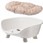 Corbeille - FERPLAST - THRONE 4 - Avec coussin relax - Blanc
