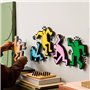 LEGO 31216 Art Keith Haring, Les Figures Dansantes, Décoration d'Intérieur et Set de Construction pour Adultes