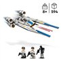 LEGO Star Wars 75399 Andor Le Chasseur Stellaire U-Wing de l'Alliance Rebelle, Jeu de construction des 8 Ans