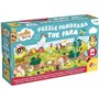 La Ferme - Puzzle panoramique - CAROTINA BABY - Développement de la logique, Motricité fine