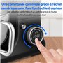 Robot pâtissier 3-en-1- MEDION - MD18430 - 1200 W - 5 L - 8 vitesses - Fonction hachoir - Noir