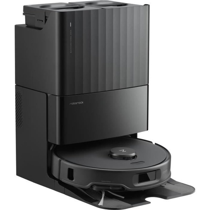 ROBOROCK QREVO EDGE 5V1 - Aspirateur Robot Laveur - 18500 Pa - 4 L - Noir