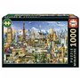 Puzzle Educa Europe Minature 1000 Pièces