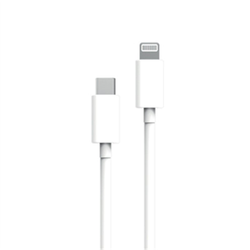 CABLE USB-C LIGHTNING 0,5M BLANC
