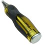 STANLEY 0-16-257 Ciseau Bois Dynagrip Prof - Taille : 16 Mm Gamme FATMAX - Indémanchable Et Incassable - Usage Intensif - Poigné