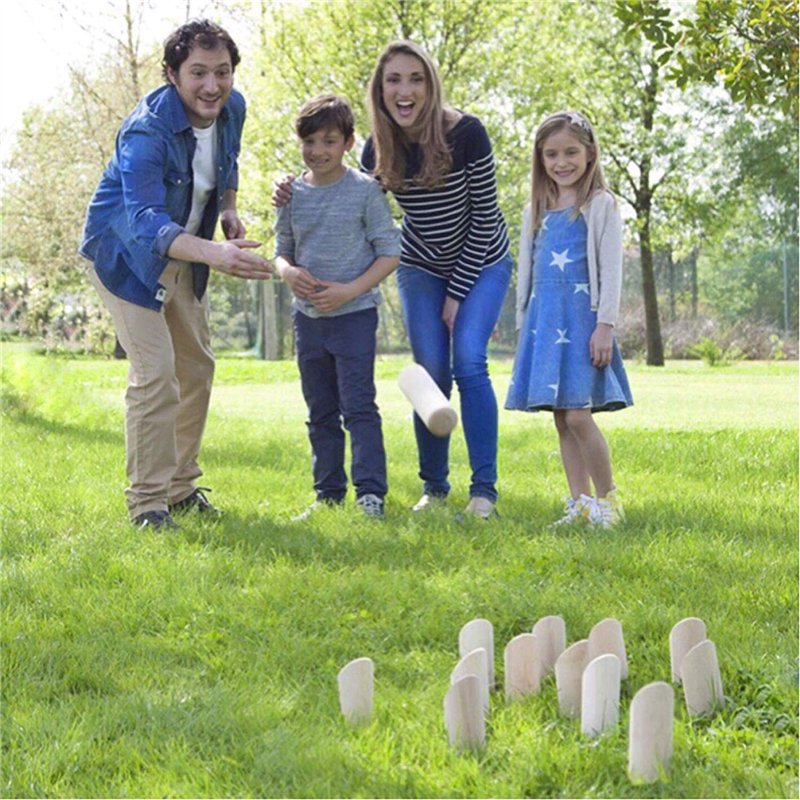 Image secondaire de Mölkky - 52501 - Jeu de Plein Air - Mölkky version luxe 2 à 10 joueurs