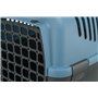 TRIXIE 39832 Box de transport Capri 3, S : 40 × 38 × 61 cm, gris foncé/bleu