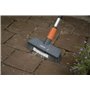 Balai de Lavage avec grattoir de Gardena : Brosse de récurage Cleansystem avec buse Plate et Bord de raclage (5568-20)