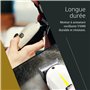 Wahl Super Taper - Tondeuse à cheveux professionnelle - Pour l'épilation et l'effilage, noir/blanc