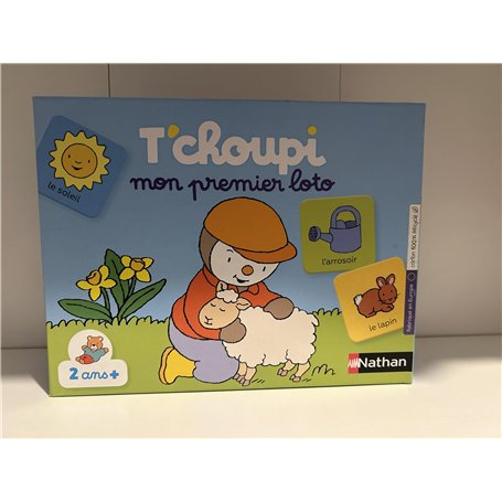 Nathan - T'choupi Mon Premier Loto - Association d'Images et Apprentissage des 4 Saisons - Développe l'Observation et la Concent