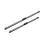 Bosch Balais d'Essuie–Glace Plats Aerotwin A225S, Longueur: 650mm/550mm – 1 Paire de Balais avant