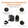Amazon Basics Sac à Dos pour Appareil Photo Grande Capacité avec Rembourrage Interne pour Reflex et Accessoires, Étanche et Anti
