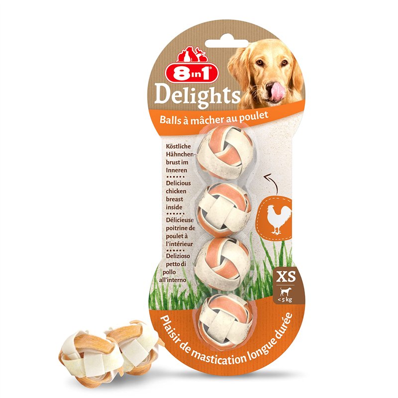 8in1 - 107798 - Delights Balles XS