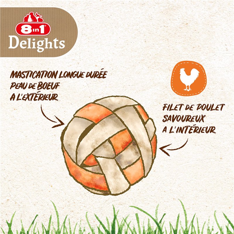 Image secondaire de 8in1 - 107798 - Delights Balles XS