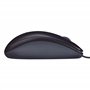 Logitech M90 Souris Filaire USB, Suivi Optique 1000 PPP, Ambidextre, Compatible avec PC/Mac/Portable - Noir