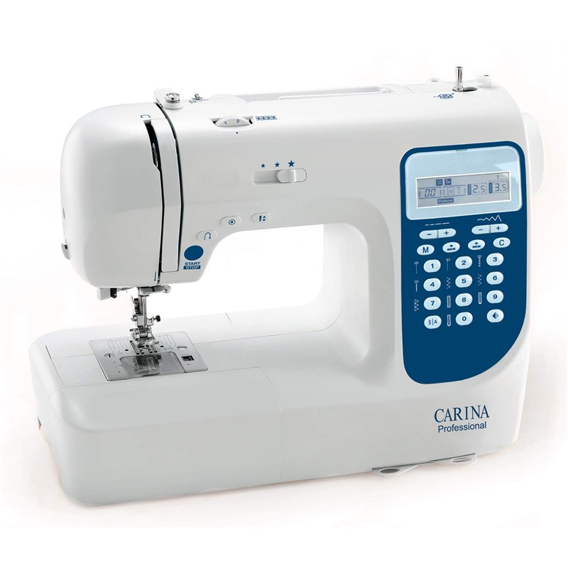 Image secondaire de Carina Professionnel - Machine à coudre informatisée pour débutants, avancés et professionnels ; écran LED, 206 programmes de po