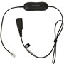 Jabra GN1216 pour Avaya 0.8m Câble ETIRO QD -> RJ9 (Pour téléphone Avaya serie 96xx, 16xx)