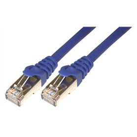 MCL Samar FTP6-5M/B Cordon Cat 6 RJ45 F/UTP 5m Bleu