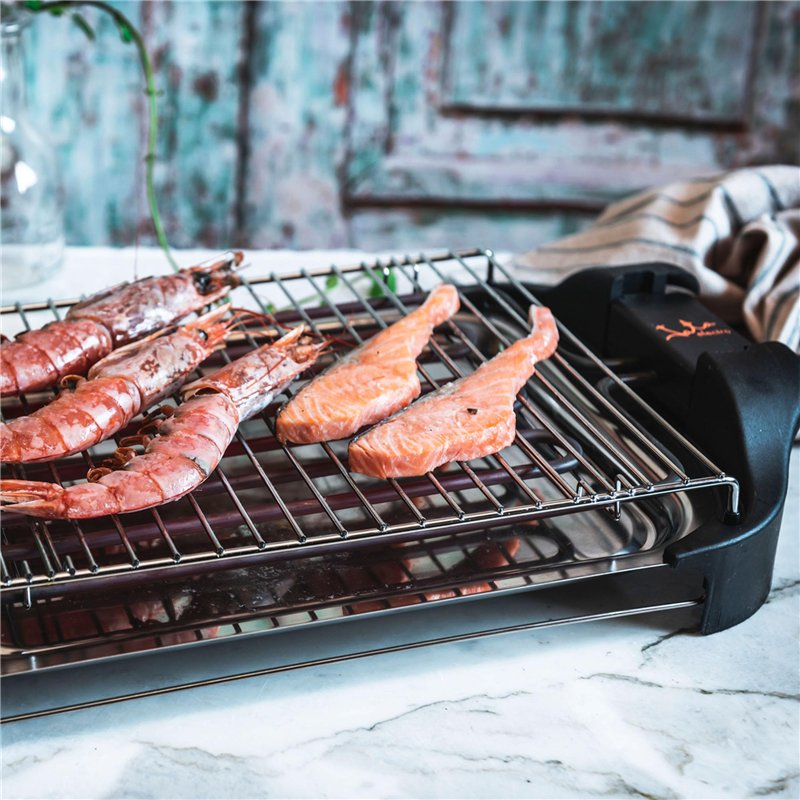 Image secondaire de Jata BQ101 Electro Barbecue 43,1 x 27,2 x 8,2 cm