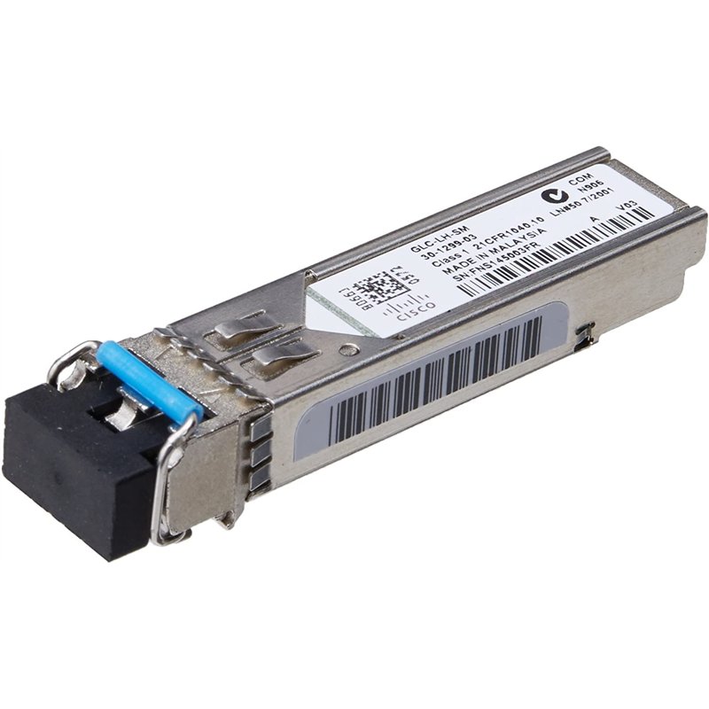 Module SFP Cisco 1000BASE- LX/LH pour Les déploiements Gigabit Ethernet, échangeable à Chaud, Garantie Standard de 5 Ans (GLC-LH)