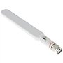 Cisco Antenne Wi-FI omnidirectionnelle bibande Aironet, 2 dBi (2,4 GHz)/4 dBi (5 GHz), dipôle Blanc (1 Port), connecteur RP-TNC,