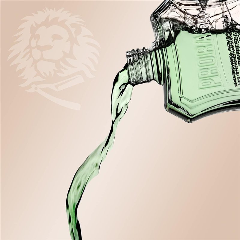 Image secondaire de Proraso | Lotion après-rasage rafraîchissante (flacon de 100 ml) – Soin visage homme à l'huile d'eucalyptus et au menthol – Aide