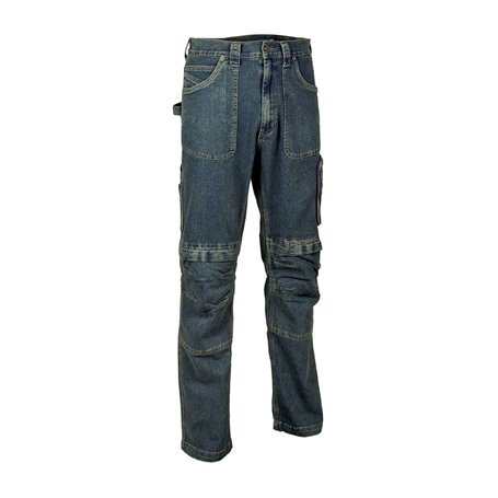 Cofra V151-0-00.Z56 Dortmund Pantalon , Bleu , Taille 56