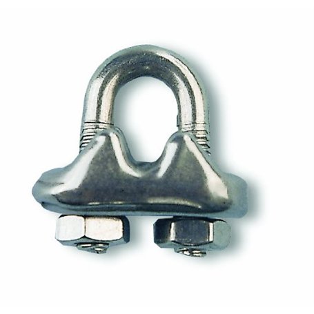 Chapuis SCI8 Serre-câble étrier acier inoxydable pour Câble Diamètre 8 mm