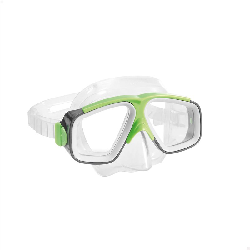 Image secondaire de Intex Surf Rider I.6, Maschera e Boccaglio Unisex – Adulto, Nero/Rosso, 22.2 x 8.9 x 49.5