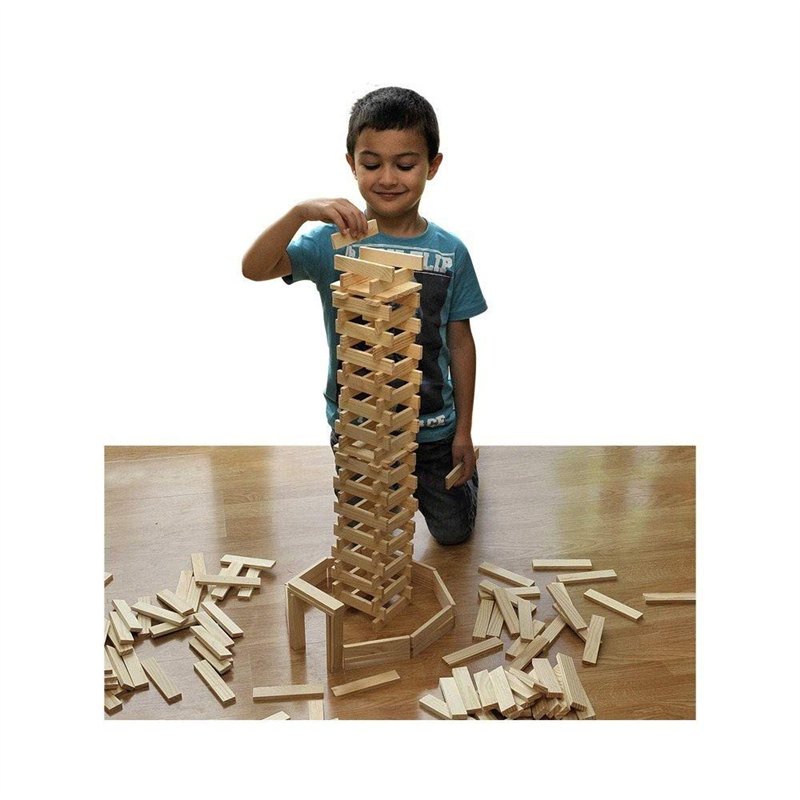 Image secondaire de Betoys-ATM-114059 BeToys-Betoys-114059-Jeu 200 Planchettes,3 ans to 10 ans, 114059, Bois Naturel, ATM-114059